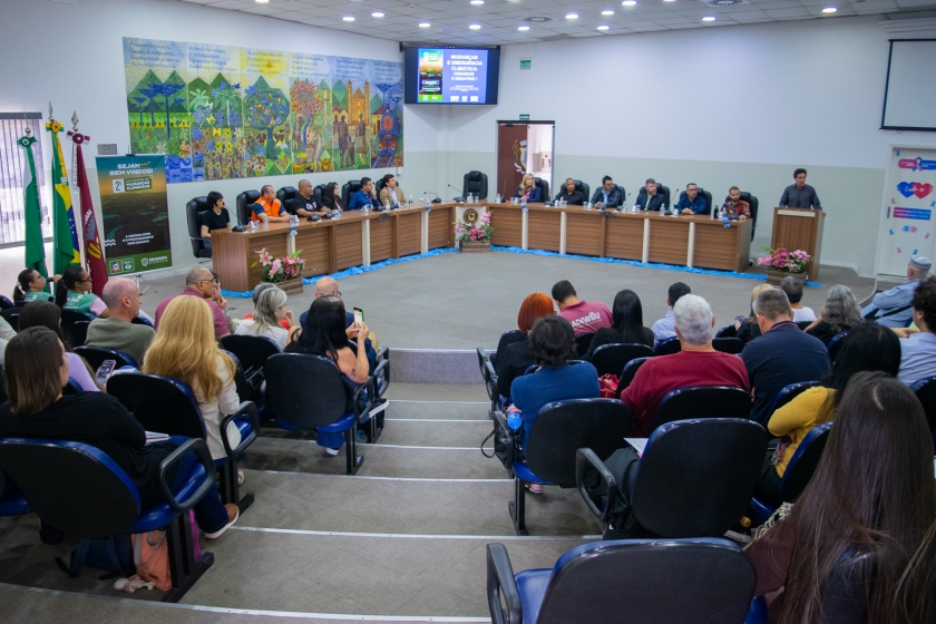 Piraquara realiza 2º Encontro de Mudanças Climáticas e reafirma compromisso com o meio ambiente