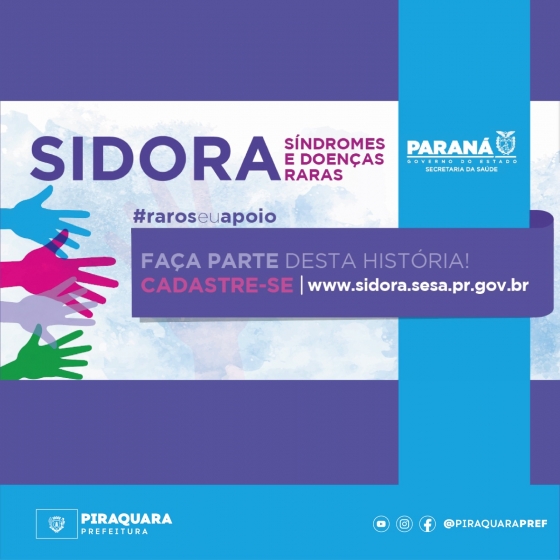Fevereiro Lilás | Sistema SIDORA está disponível para cadastro dos moradores de Piraquara